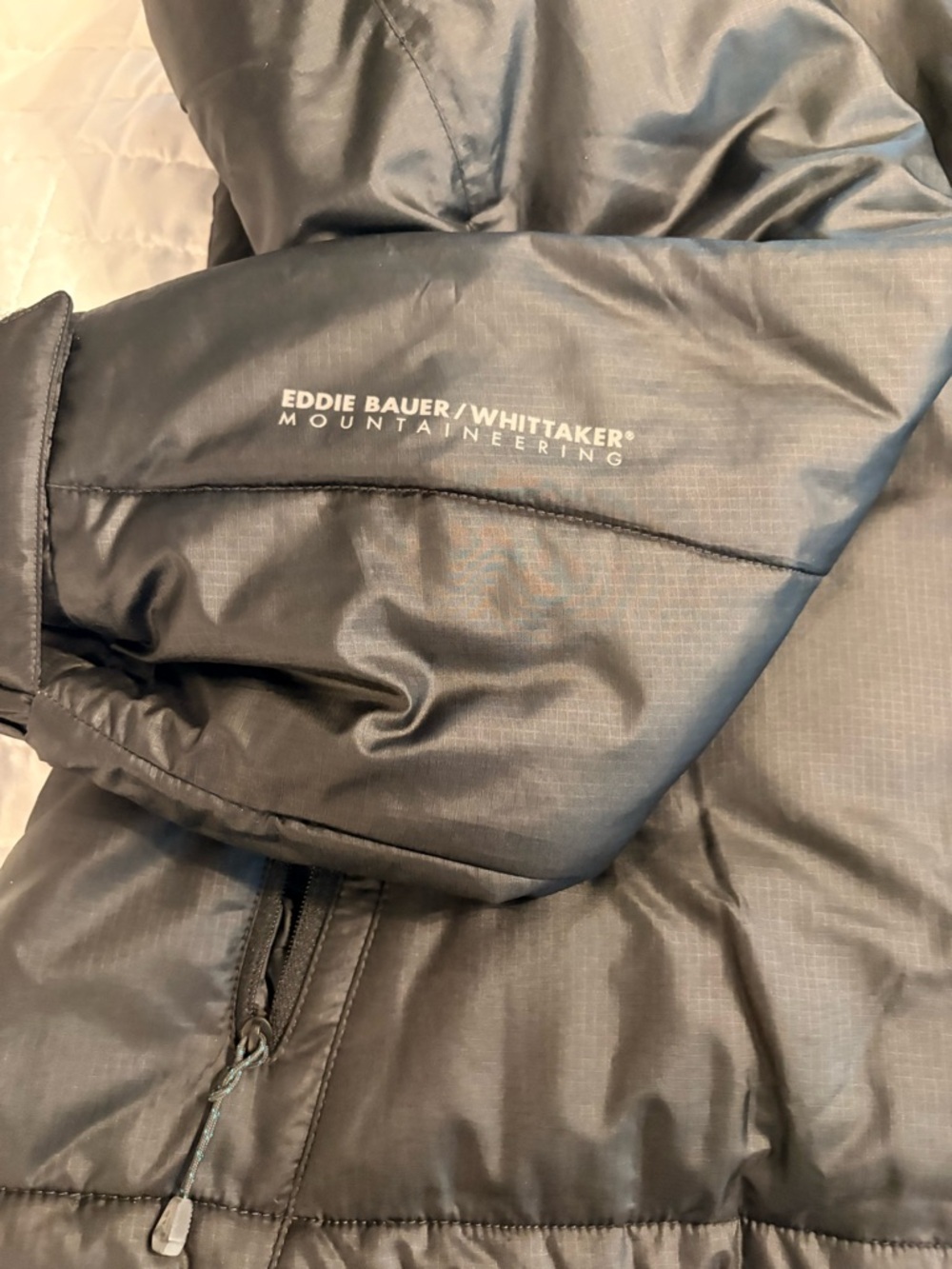 Eddie Bauer First Ascent Whittaker Mountaineering Primaloft Jacket Black - Picture 5 of 11